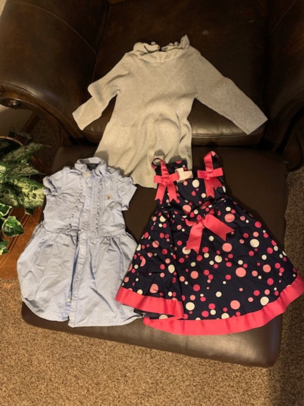 3 girl dress bundle, like New, 24 mo & 3t